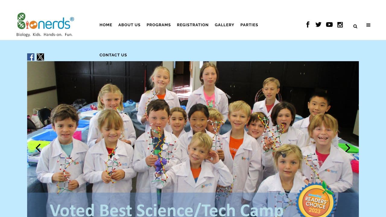 BioNerds STEAM Summer Camp